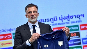 Tân HLV đội tuyển Thái Lan ra mắt, nói về mục tiêu World Cup