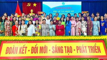 សមាជលើកទី១ របស់ប្រតិភូសហភាពនារីឃុំញនម៉ី