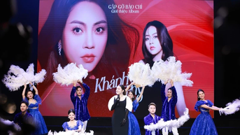 តារាចម្រៀងស្រីនៃ "Hanoi Singing Voice 2023" ត្រឡប់មកវិញជាមួយនឹងអាល់ប៊ុម "Khanh Thy Vol.2"