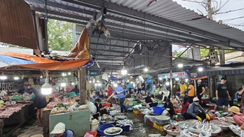 Chợ Chiều Thọ Quang xuống cấp trầm trọng