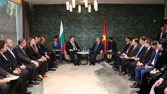 Tổng Bí thư Tô Lâm gặp Chủ tịch Đảng BSP Atanas Zafirov và đại diện các đảng cánh tả Bulgaria