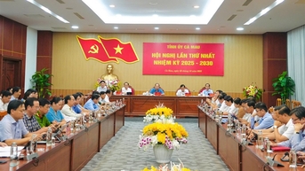 Tỉnh ủy Cà Mau tổ chức Hội nghị lần thứ I, nhiệm kỳ 2025 - 2030: Cho ý kiến các dự thảo văn bản quan trọng toàn khóa