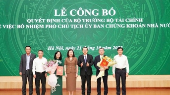 Bổ nhiệm 2 Phó Chủ tịch Uỷ ban Chứng khoán Nhà nước