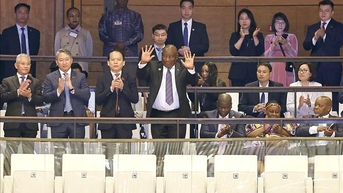 សកម្មភាពរបស់ប្រធានាធិបតីនៃសាធារណរដ្ឋអាហ្វ្រិកខាងត្បូងនៅវិមានរដ្ឋសភា