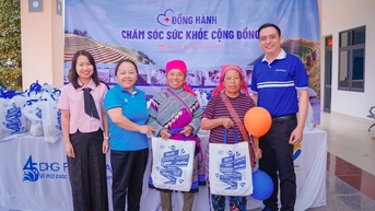 Hành trình DHG Pharma gieo yêu thương, mang nắng ấm đến Lào Cai