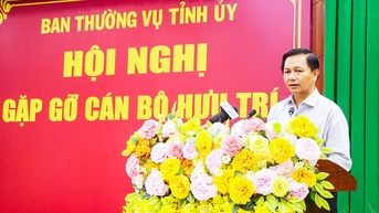 Hội nghị gặp gỡ cán bộ hưu trí tỉnh khu vực Trà Vinh