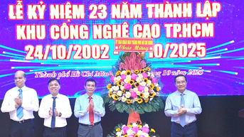 ឧទ្យានបច្ចេកវិទ្យាខ្ពស់ទីក្រុងហូជីមិញ មានគោលបំណងក្លាយជាមជ្ឈមណ្ឌលស្រាវជ្រាវស្តង់ដារអន្តរជាតិ