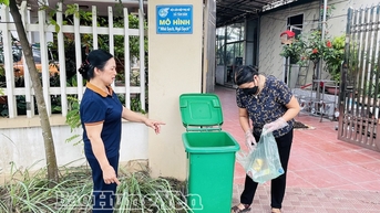 “Nhà sạch, ngõ đẹp” - Từ ý thức đến hành động