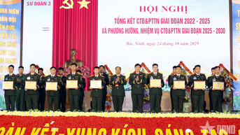 Sư đoàn 3 (Quân khu 1) triển khai nhiệm vụ công tác đoàn giai đoạn 2025 - 2030