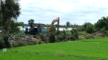 Xã Thạnh Hóa: Mực nước dâng cao đe dọa nhiều diện tích sản xuất