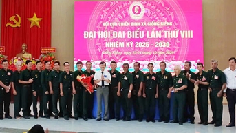 Hội Cựu chiến binh xã Giồng Riềng mỗi năm thực hiện 1 mô hình 'Dân vận khéo'