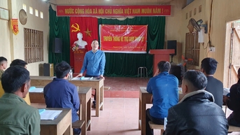 70 người uy tín và người dân xã Thành Công được bồi dưỡng kiến thức trợ giúp pháp lý - Báo Cao Bằng điện tử