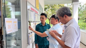 Kiểm tra công tác cải cách hành chính các phường: Long Xuyên, Bình Đức, Mỹ Thới và xã Mỹ Hòa Hưng