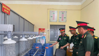 Quân đoàn 34 bế mạc hội thi “Trạm chế biến tập trung”