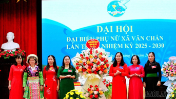 Đại hội Hội Liên hiệp Phụ nữ xã Văn Chấn lần thứ I, nhiệm kỳ 2025 – 2030