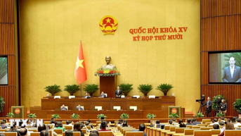 Sáng nay, Quốc hội tiếp tục họp bàn về công tác nhân sự