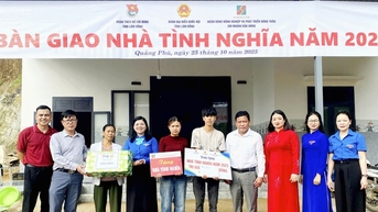Bàn giao 4 căn nhà tình nghĩa cho hộ nghèo tỉnh Lâm Đồng