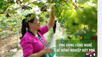 Ứng dụng công nghệ để nông nghiệp bứt phá