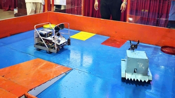 Những màn 'so găng' robot nghẹt thở: Rượt đuổi, chạm trán, giành giật từng điểm số