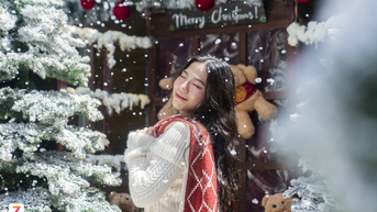 Đón Noel giữa trời 32 độ C ở TP.HCM