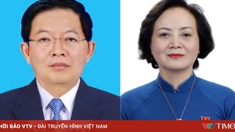 លោកស្រី Pham Thi Thanh Tra និងលោក Ho Quoc Dung ត្រូវបានអនុម័តឱ្យតែងតាំងជាឧបនាយករដ្ឋមន្ត្រី។