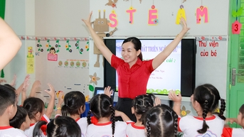 Cô giáo trẻ “gieo chữ ” ở vùng xa