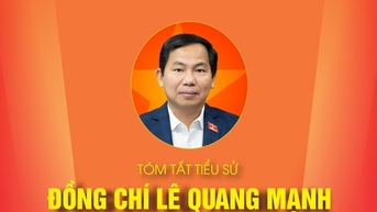 សង្ខេបជីវប្រវត្តិរបស់ សមមិត្ត ឡេ ក្វាងម៉ាន់