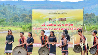 Phục dựng lễ cúng lúa mùa của đồng bào Jrai