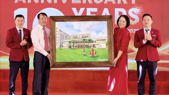 Kỷ niệm 10 năm thành lập Trường Tiểu học, THCS và THPT Victory