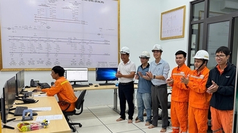 Hoàn thành toàn bộ dự án Trạm biến áp 220 kV Vũng Áng và đấu nối