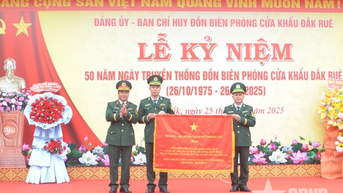 Kỷ niệm 50 năm Ngày truyền thống Đồn Biên phòng Cửa khẩu Đắk Ruê