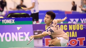 Tay vợt Nguyễn Hải Đăng tiến sâu ở giải cầu lông Indonesia Masters II