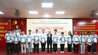 200 học sinh Hưng Yên tham gia bồi dưỡng đội tuyển thi học sinh giỏi quốc gia