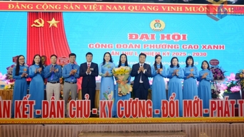 Đại hội Công đoàn phường Cao Xanh lần thứ I