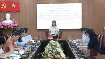 Giám sát việc thực hiện chính sách thông tin, truyền thông trong vùng đồng bào DTTS và miền núi