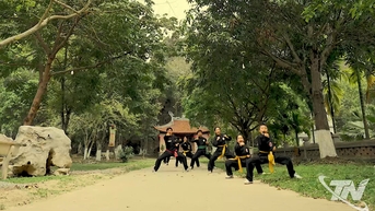 Giữ hồn võ Việt nơi cửa thiền