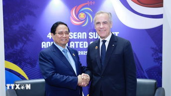 Thủ tướng Phạm Minh Chính gặp lãnh đạo các nước Campuchia, Canada và Brazil