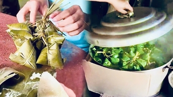 Vị quê bánh ú đèo Liêu