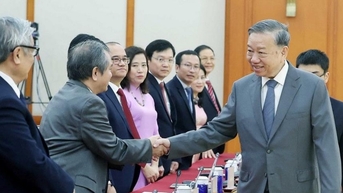 Tổng Bí thư Tô Lâm tiếp Đoàn đại biểu tham dự Hội thảo quốc tế Việt Nam học lần thứ 7