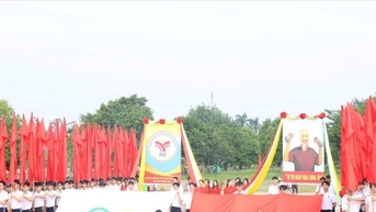 Đại hội thể dục - thể thao xã Mê Linh tổ chức 10 nội dung thi đấu