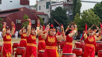 Sôi nổi Đại hội Thể dục thể thao phường Xuân Phương