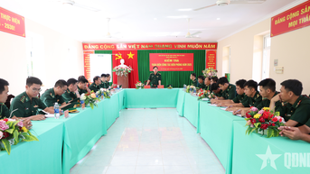An Giang: Thăm, động viên cán bộ, chiến sĩ Đồn Biên phòng Thổ Châu