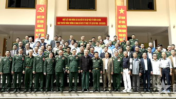 Gặp mặt kỷ niệm 45 năm Ngày truyền thống Trường Sĩ quan Chỉ huy kỹ thuật ô tô
