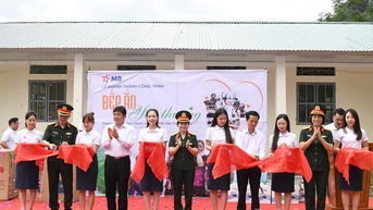 MB khánh thành “Bếp ăn yêu thương" tại xã Kiến Thiết