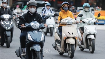 Không khí lạnh tăng cường: Nhiệt độ ở Bắc Bộ và Bắc Trung Bộ tiếp tục giảm