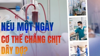 Những phút giây giành giật sự sống trong phòng hồi sức tích cực