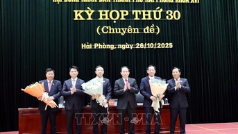 Bầu bổ sung Phó Chủ tịch HĐND và 2 Phó Chủ tịch UBND thành phố Hải Phòng