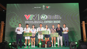 Khép lại Giải Pickleball VTV Open 2025: Một sân chơi bùng nổ