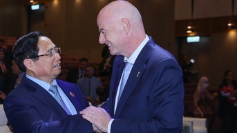 Chủ tịch FIFA muốn xây dựng Học viện Bóng đá FIFA tại Việt Nam