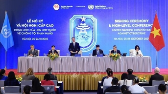 Công ước Hà Nội là tuyên ngôn của hợp tác toàn cầu trong kỷ nguyên số